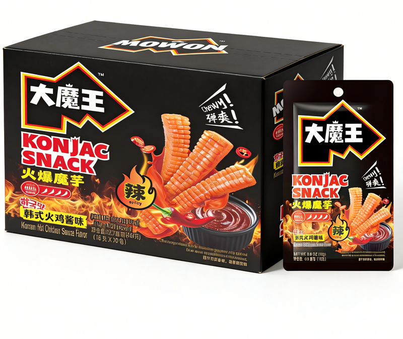 MOWON Spicy Konjac Snack (Turkey Sauce Flavor) 18g