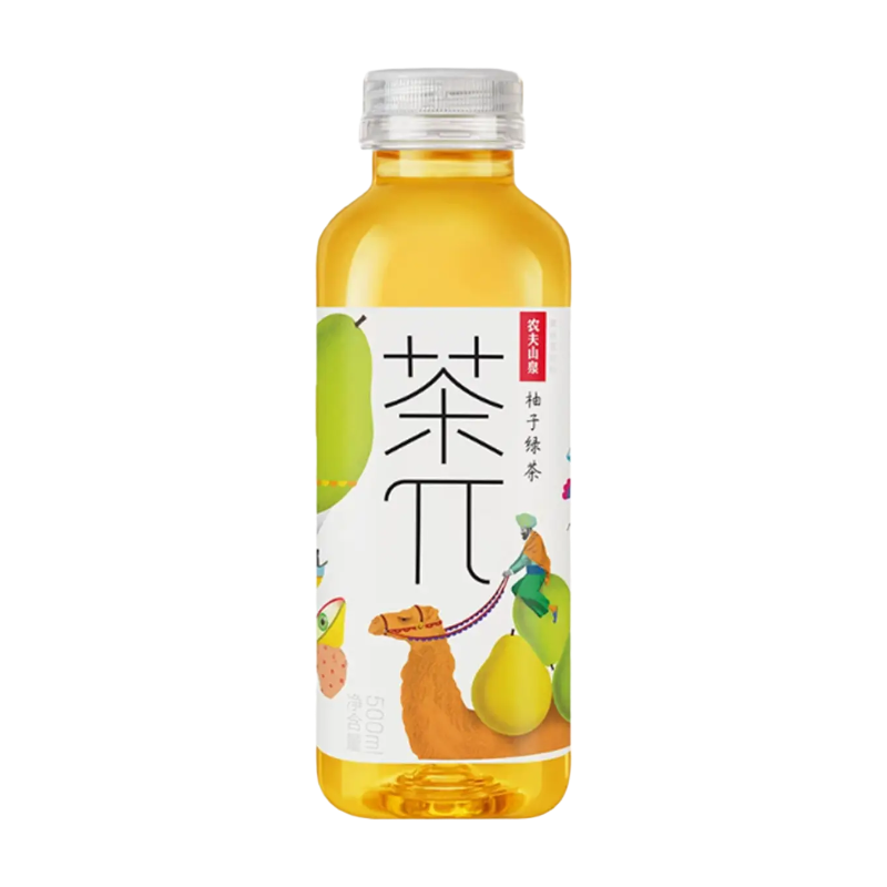 Grapefruit Green Tea Drink (Cha π) 500ml