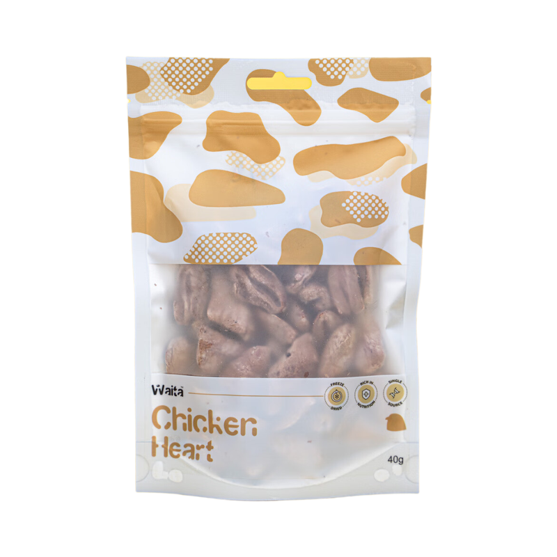 Freeze Dried Chicken Heart 40g