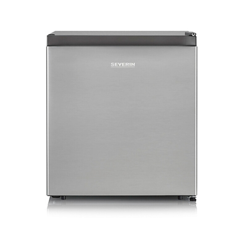 Severin Kühlbox mit Kaltfach, Tischkühlschrank mit mittlerer Ablage, energiesparender Minikühlschrank für kleine Haushalte, 45 L Fassungsvermögen, Silber, KB 8878