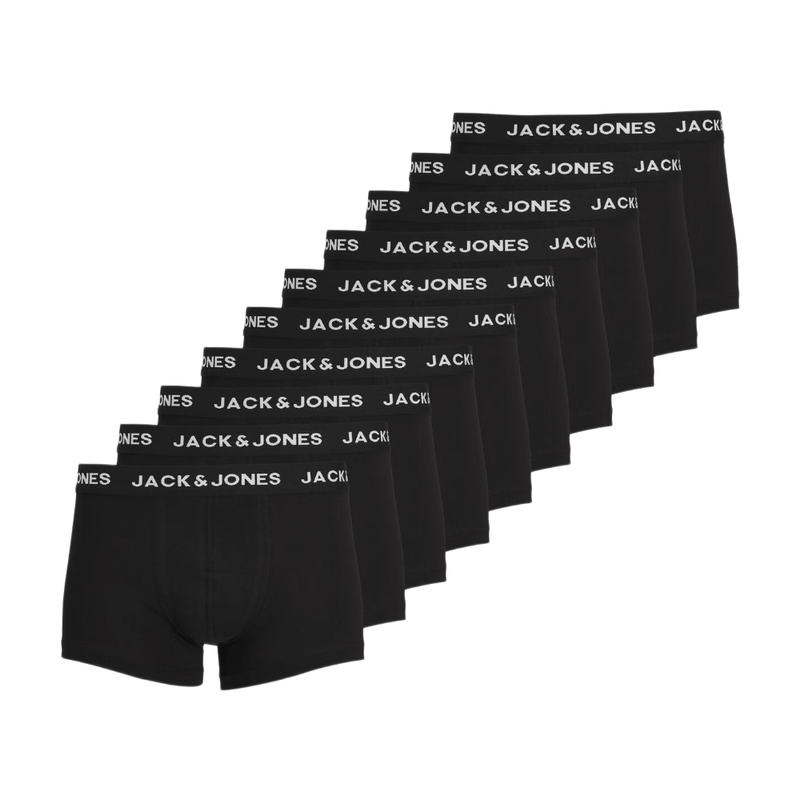 Caleçons Jack & Jones Homme Caleçon Paquet de 10 JACSOLID EU - vue 5