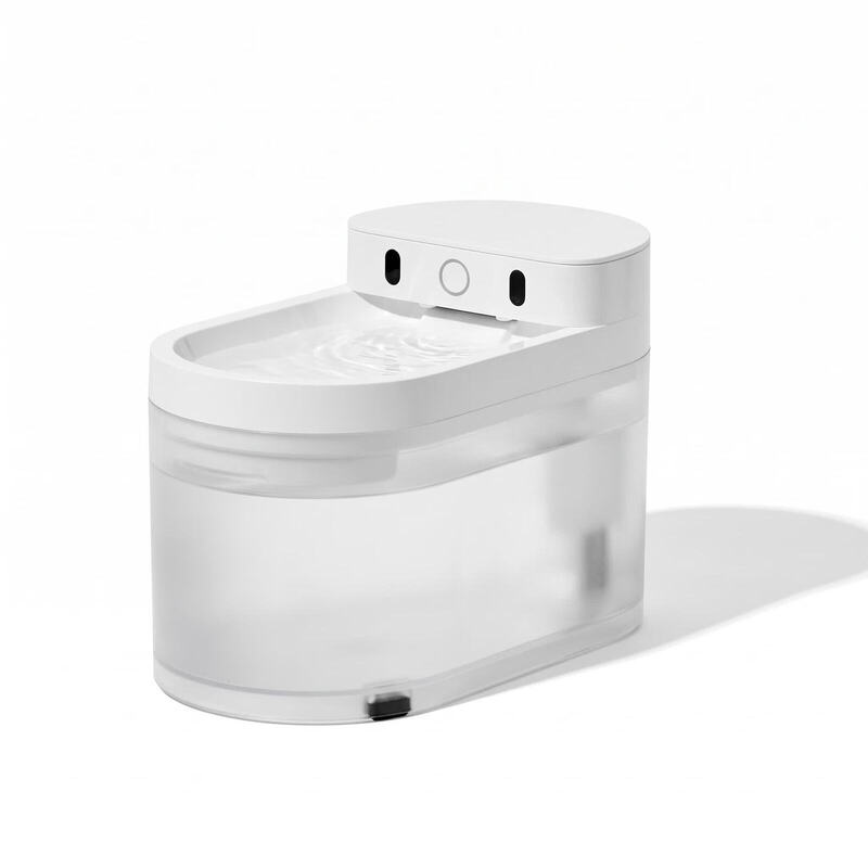 Catlink Pure 3 kabelloser Trinkbrunnen für Haustiere, CATLINK-W03, Weiß, unterstützt vier Betriebsmodi, 5000-mAh-Akku mit ultralanger …
