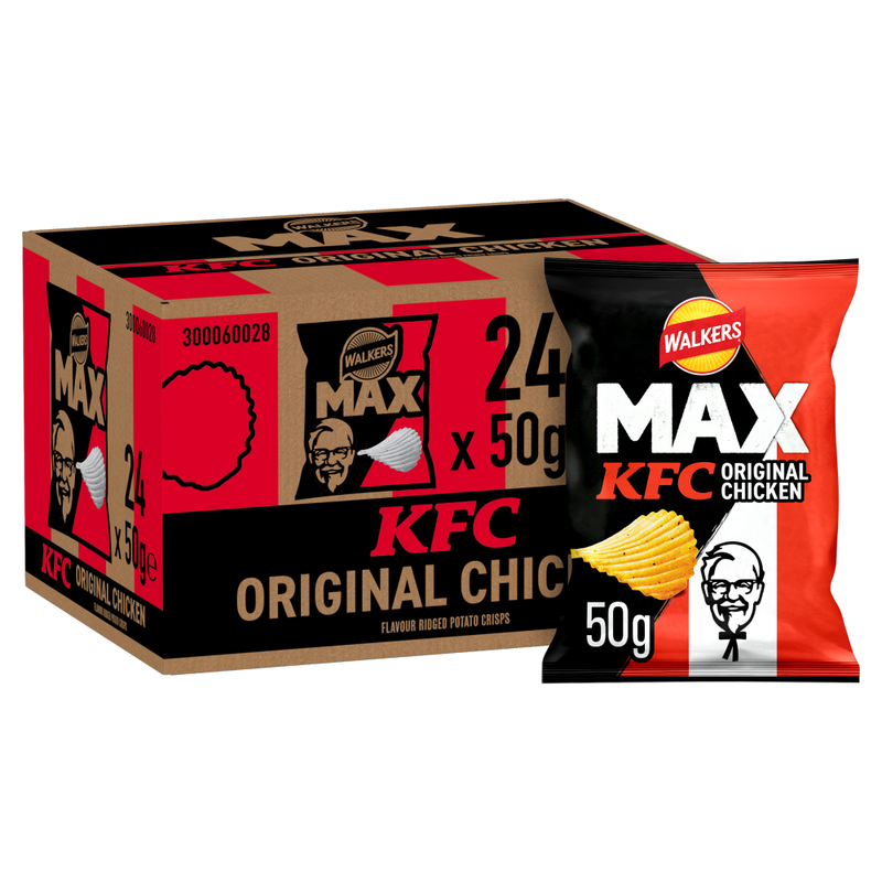Walkers Original KFC Original Chicken Crisps 24 x 50g