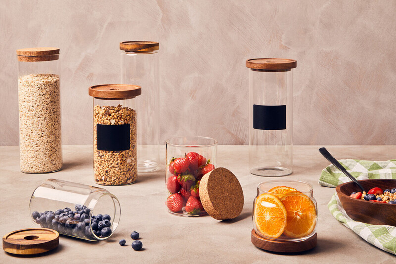 Chalkboard 1800ml Storage Jar