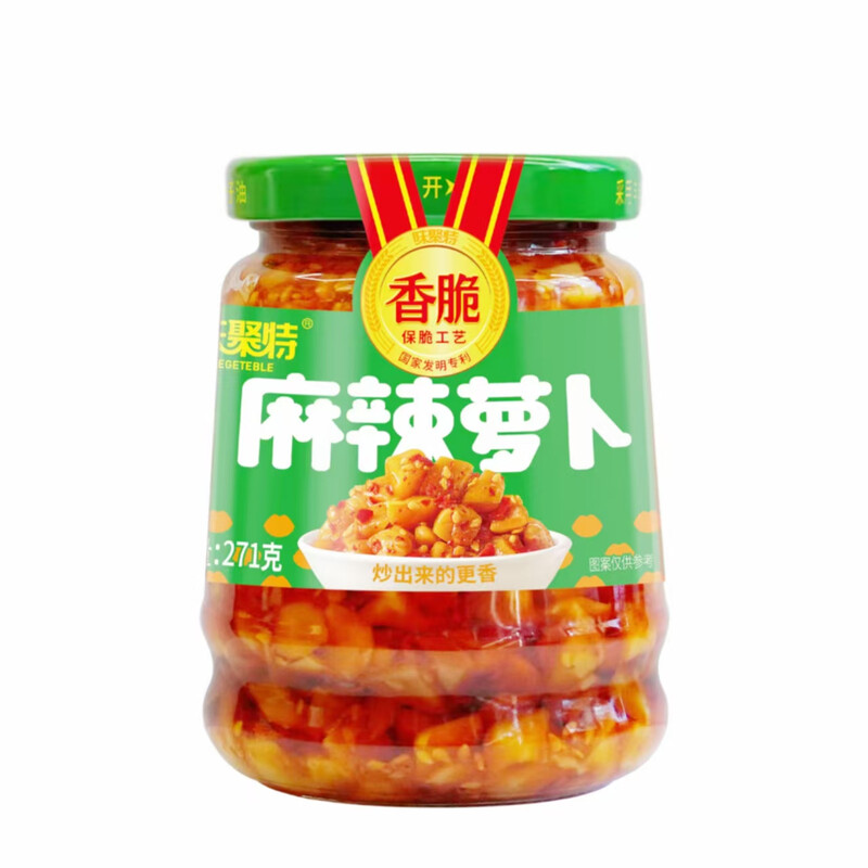 WEI JU TE Numbing & Spicy Radish with Sweetener 271g