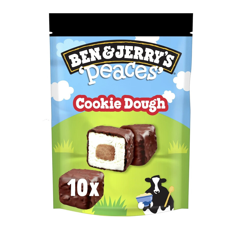 Ben & jerry' glace dessert cookie dough