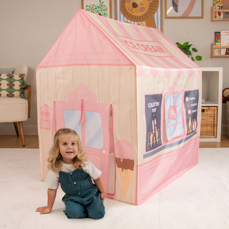 Activo Cream Ice Shop Play Tent