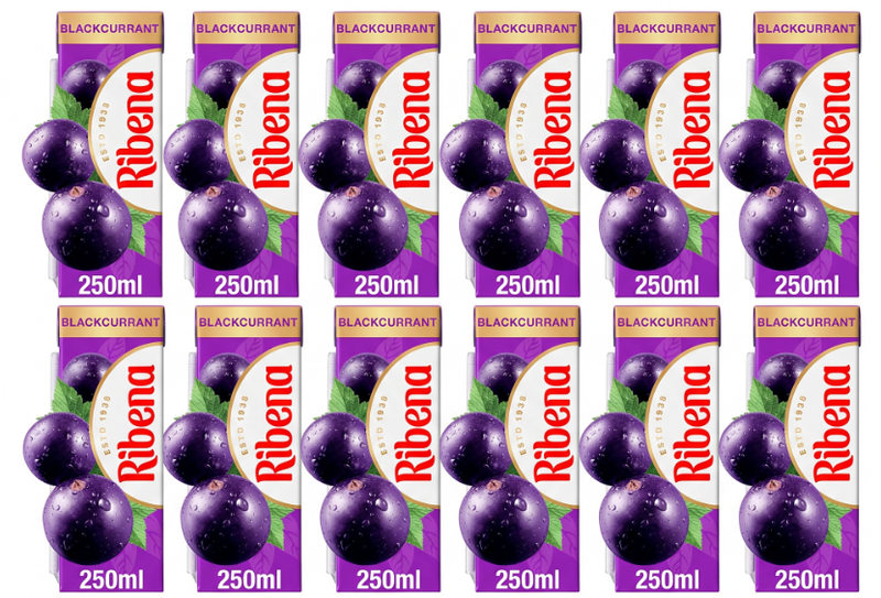 Ribena Blackcurrant 12*250ml