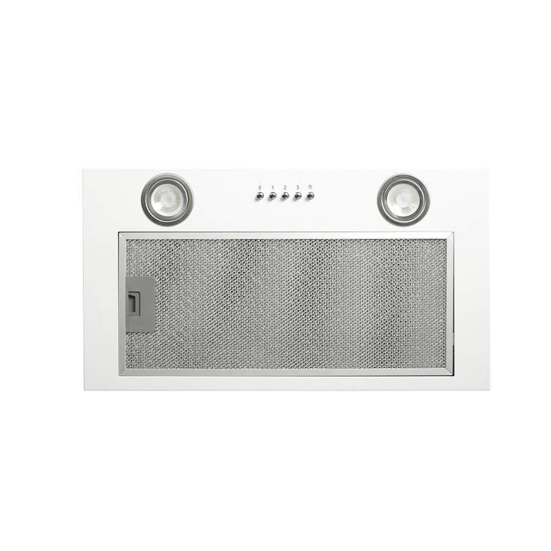 CCA52WH Canopy Cooker Hood, White, B Rated