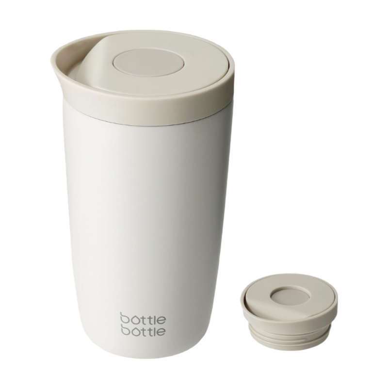 Thermal Mug 350 ml for Coffee or Tea, Leak-Proof and Easy Quick Press Closure, Insula