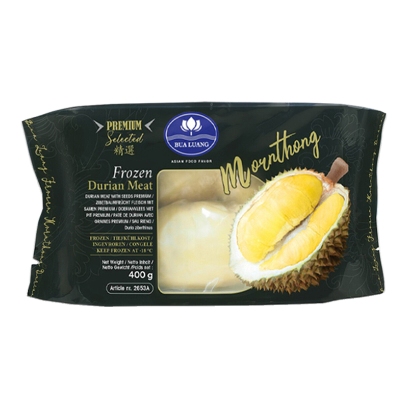 Mooijer Durian Vlees Met Zaad Premium Bevroren - 400 g