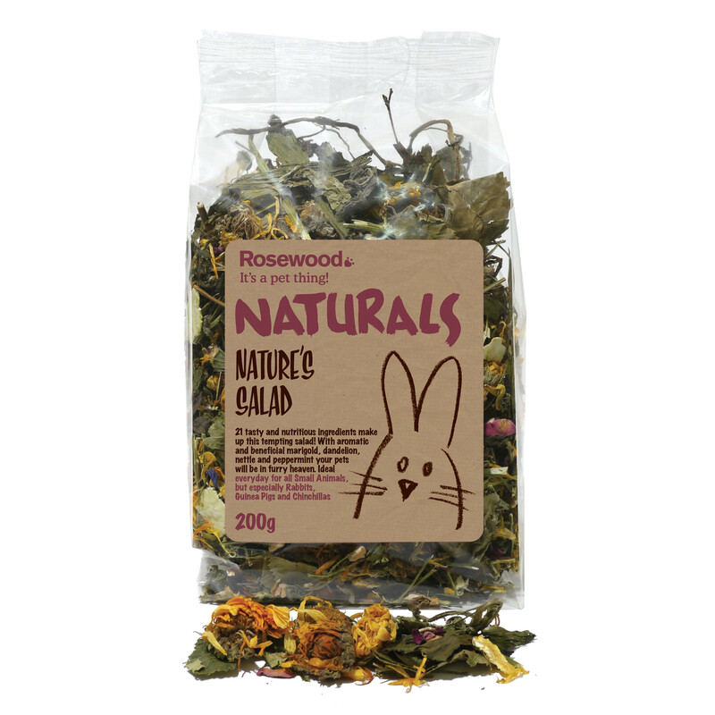 Naturals Nature’s Salad Small Animal Treat, 200g