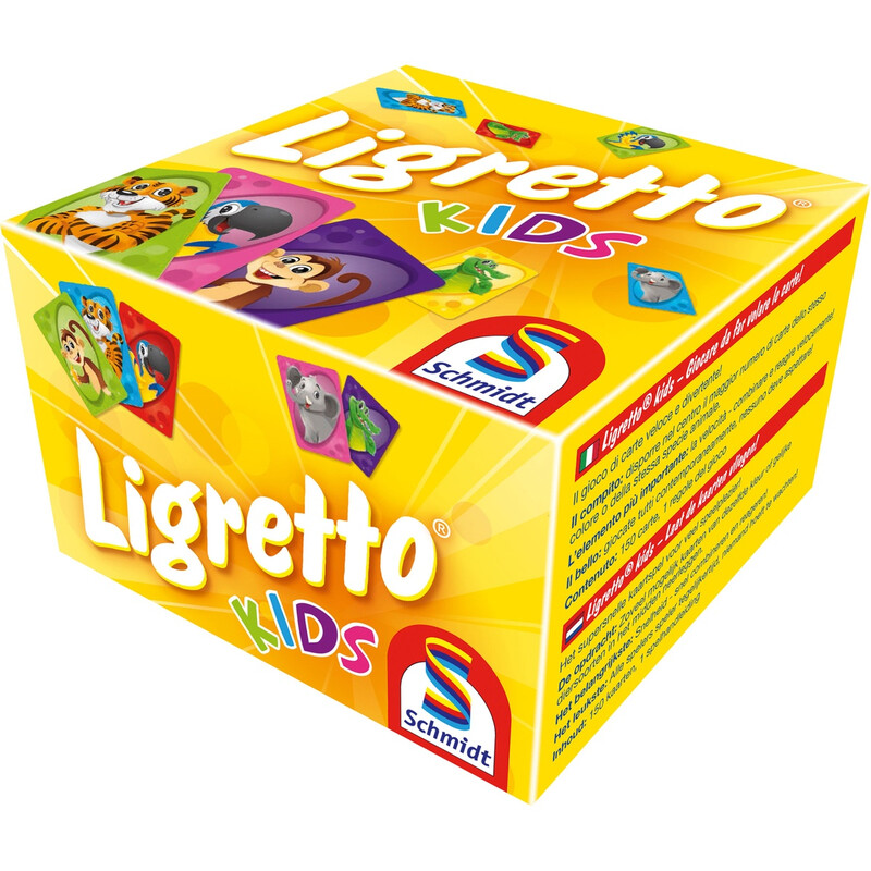 Schmidt® Spiele 1403 Kartenspiele Ligretto® Kids ab 5 Jahre