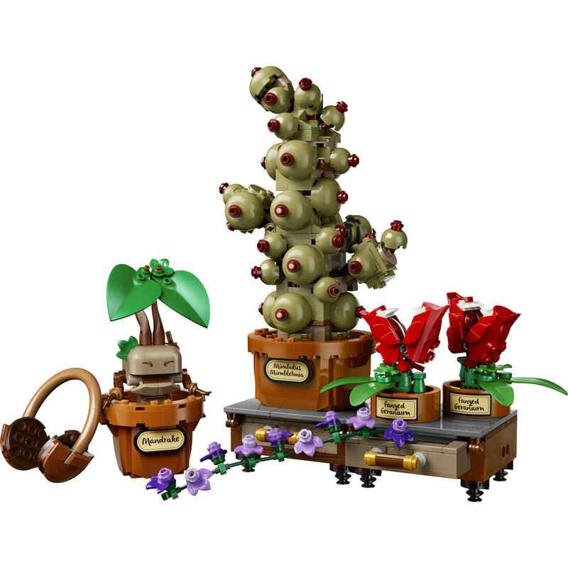 LEGO Harry Potter Hogwarts Set de Construction Plantes du Parc Botanique 76474