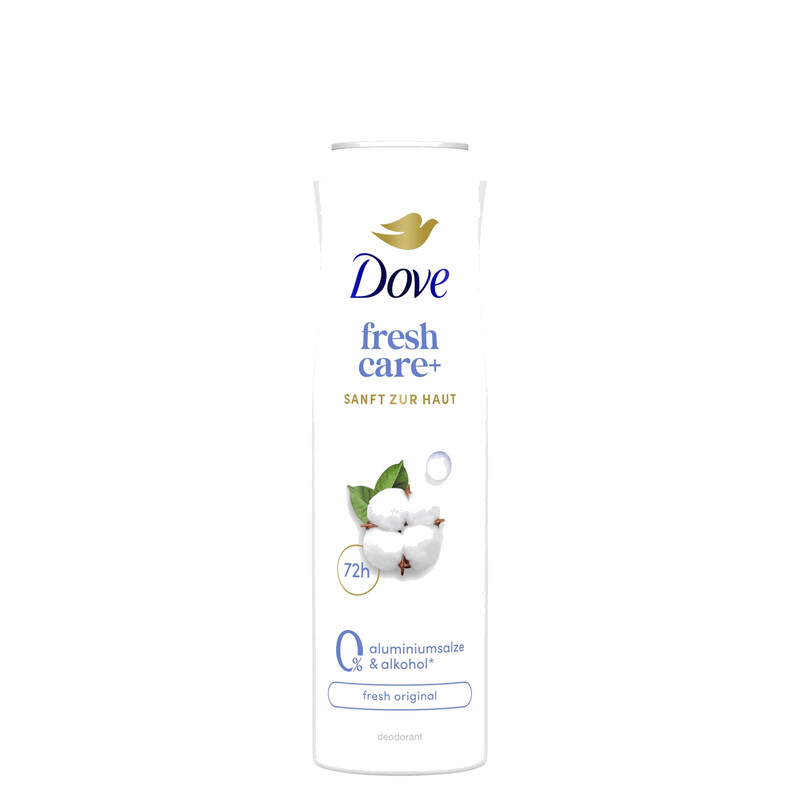 Dove 0 % Aluminium-Zink-Komplex Deodorant Spray Original 150 ml