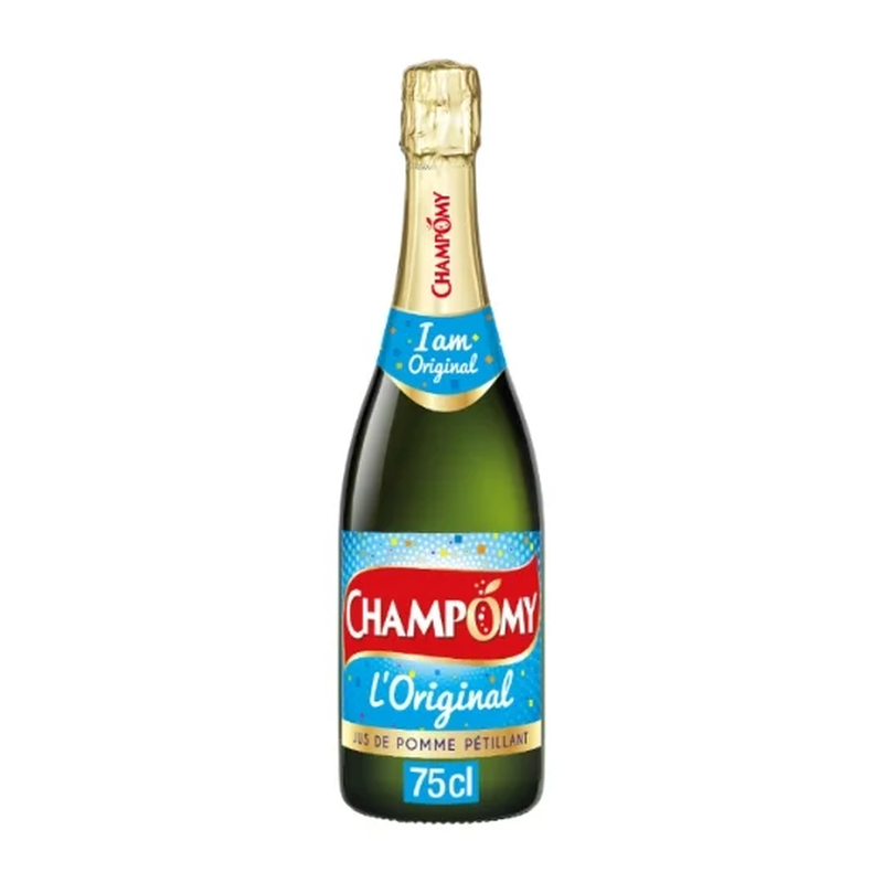 Jus De Pomme Pétillant 'original Champomy La Bouteille De 75cl - vue 2