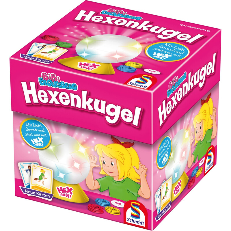 Schmidt® Spiele 40458 Kinderspiele Bibi Blocksberg, Hexenkugel ab 5 Jahre