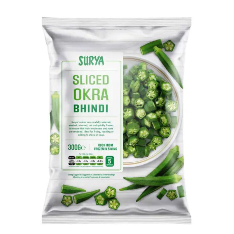 Sliced Okra (Bhindi) 300g
