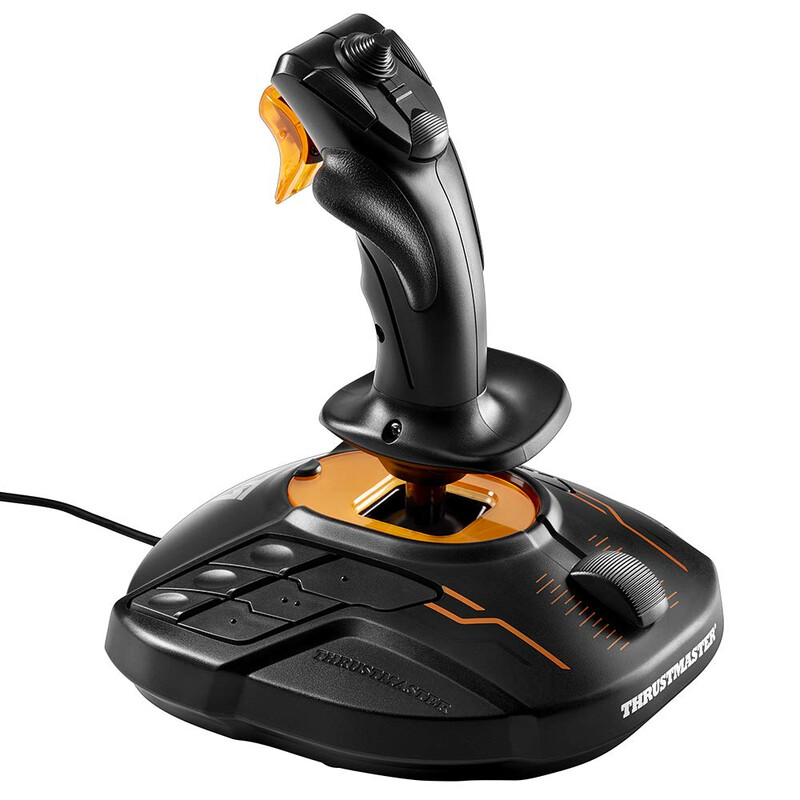 Thrustmaster T-16000M FCS Joystick: Präziser Flightstick für PC-Flugsimulationen mit herausragender Ergonomie und H.E.A.R.T Technologie