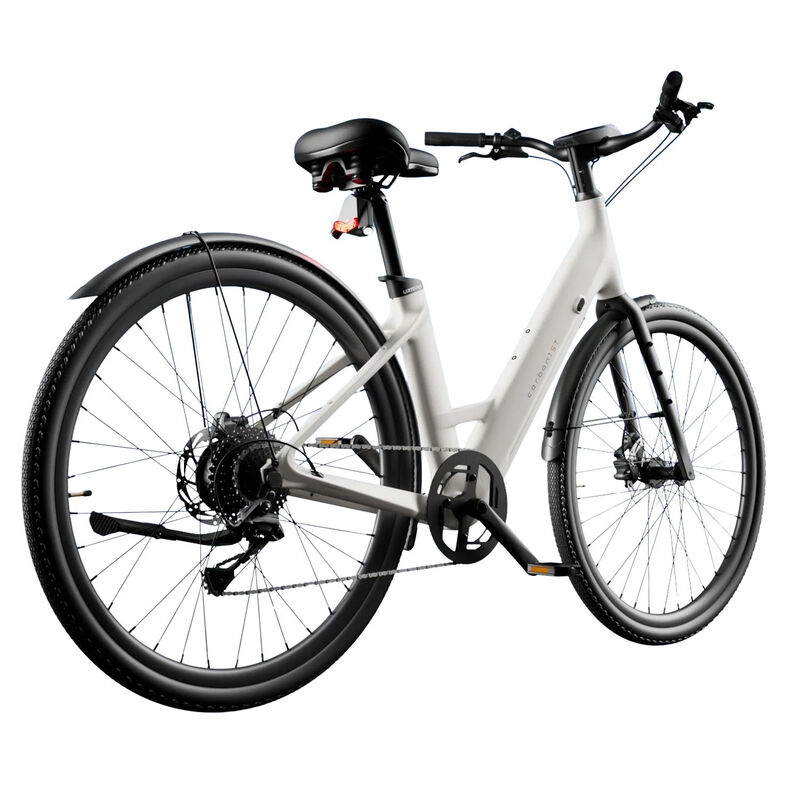 URTOPIA Carbon 1ST – Low-Entry Carbon E-Bike (Größe M, Weiß)