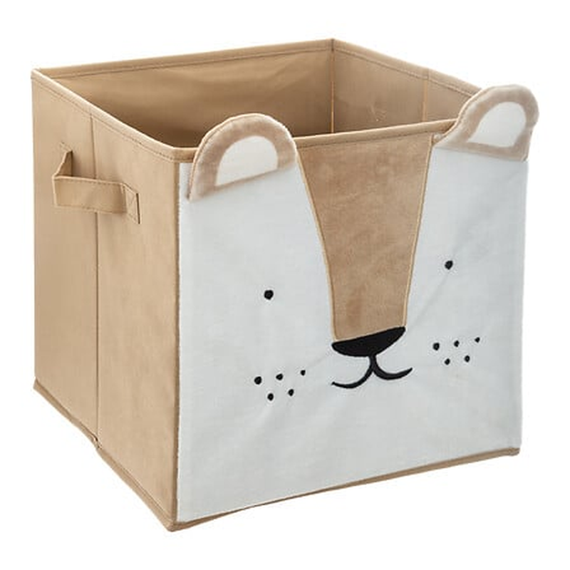 29 x 29 cm Sammet-Löwe-Aufbewahrungsbox