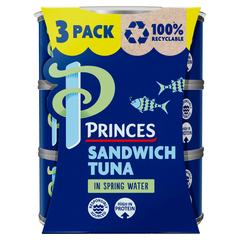 Sandwich Tuna In Spring Water 3 x 140g