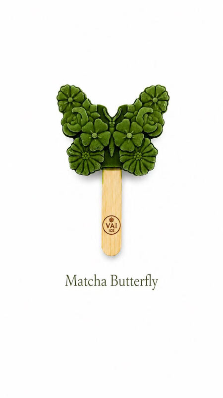 VAI ICE 3D Matcha Butterfly Ice Cream