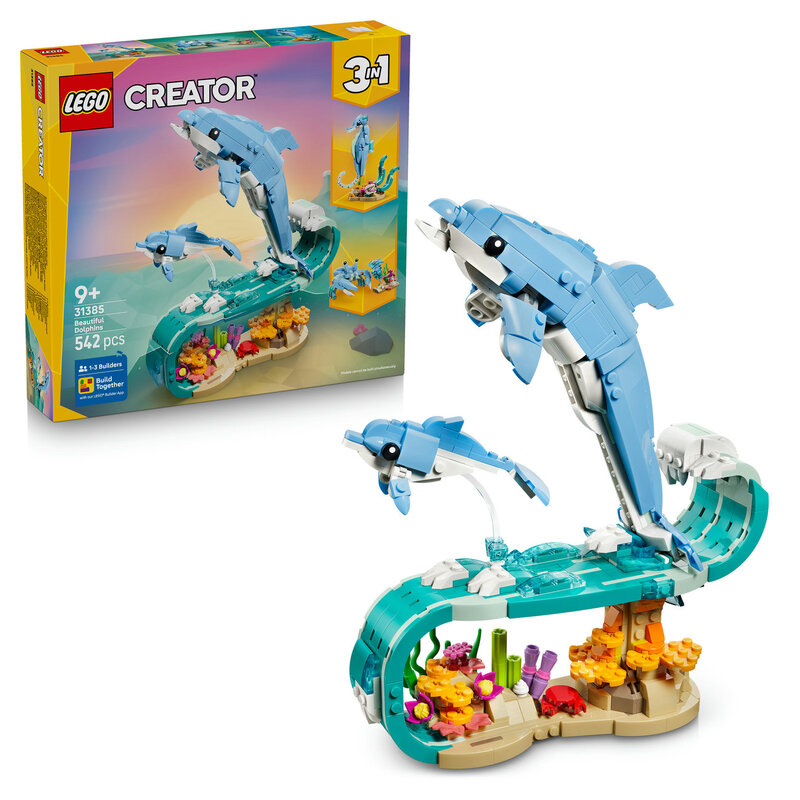 LEGO Creator 31385 Zeedieren: prachtige dolfijnen