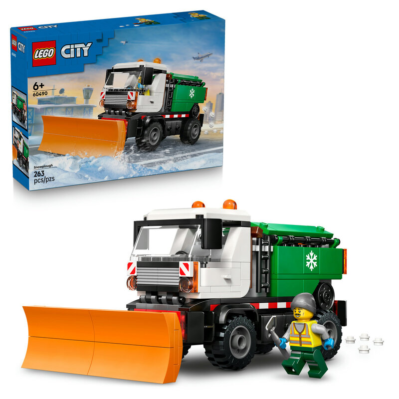 LEGO City 60490 Schneepflug