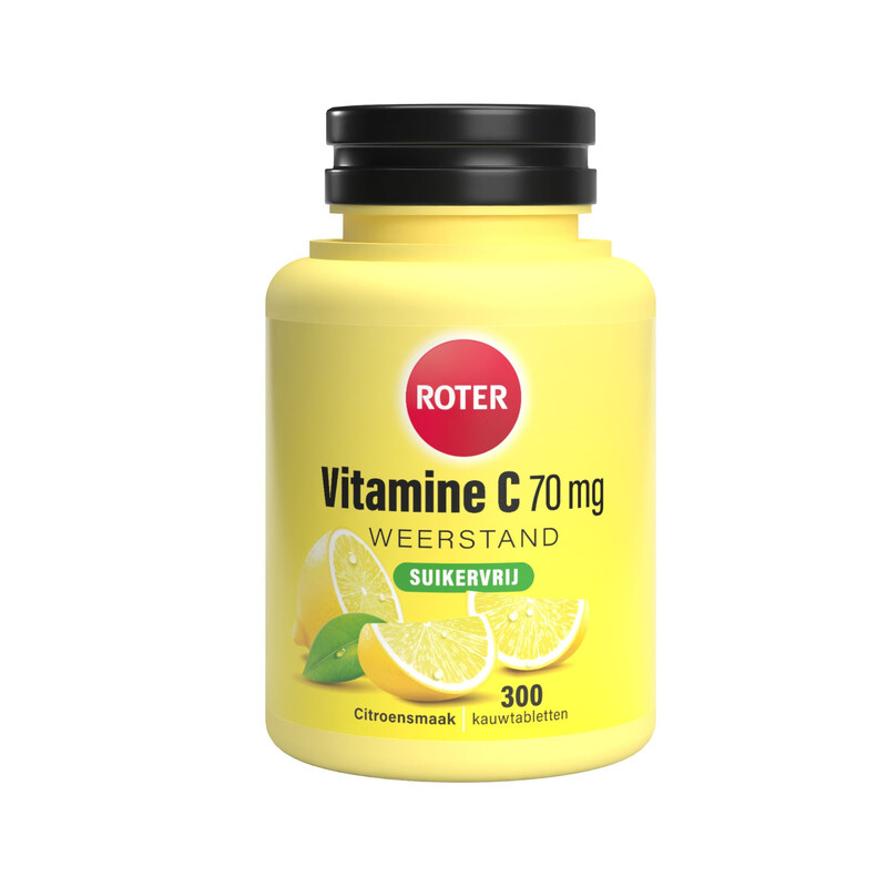 ROTER Vitamine C 70 mg Suikervrij 300 Tabletten