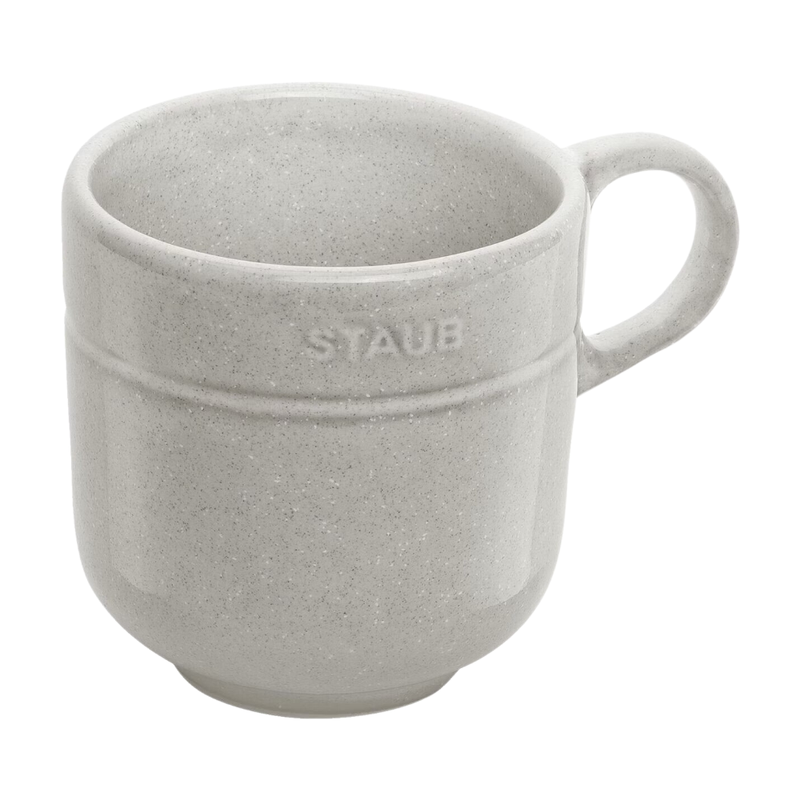 Staub Dining Line Tasse, 350 ml | Weisser Trüffel | Keramik