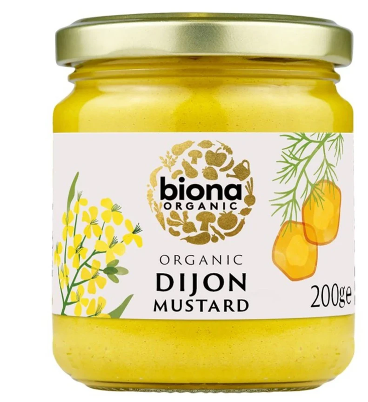 Organic French Dijon Mustard 200g