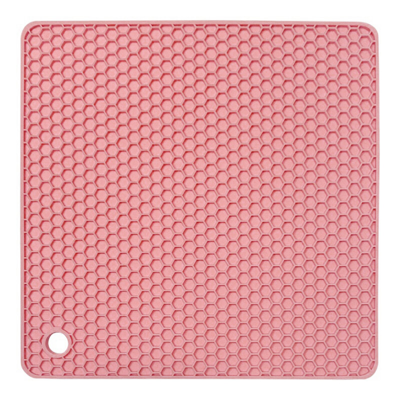 Silicone Placemat & Holder Square 6.9 inch