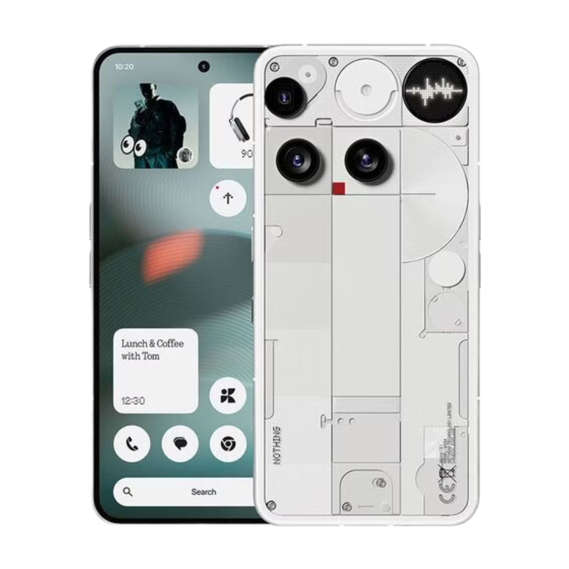 Nothing Phone 3 5G Double SIM 12 Go RAM 256 Go - Blanc