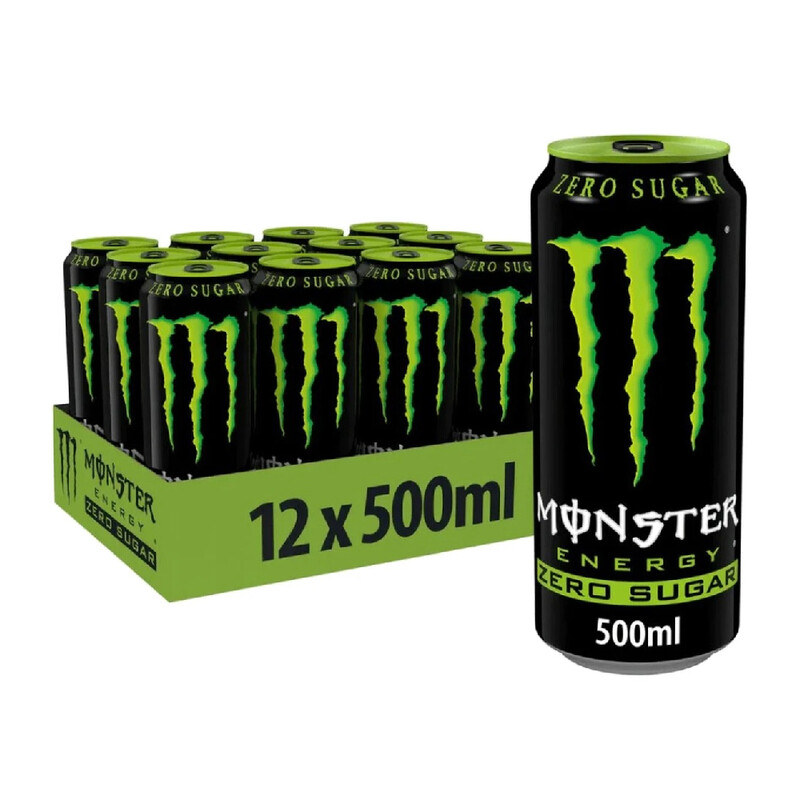 Monster Energy Zero Sugar 12X500ml - Image 3
