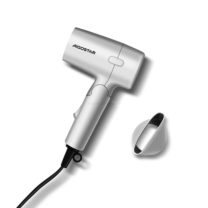 Aigostar Reisehaartrockner 1200W Silber VDE/Gale