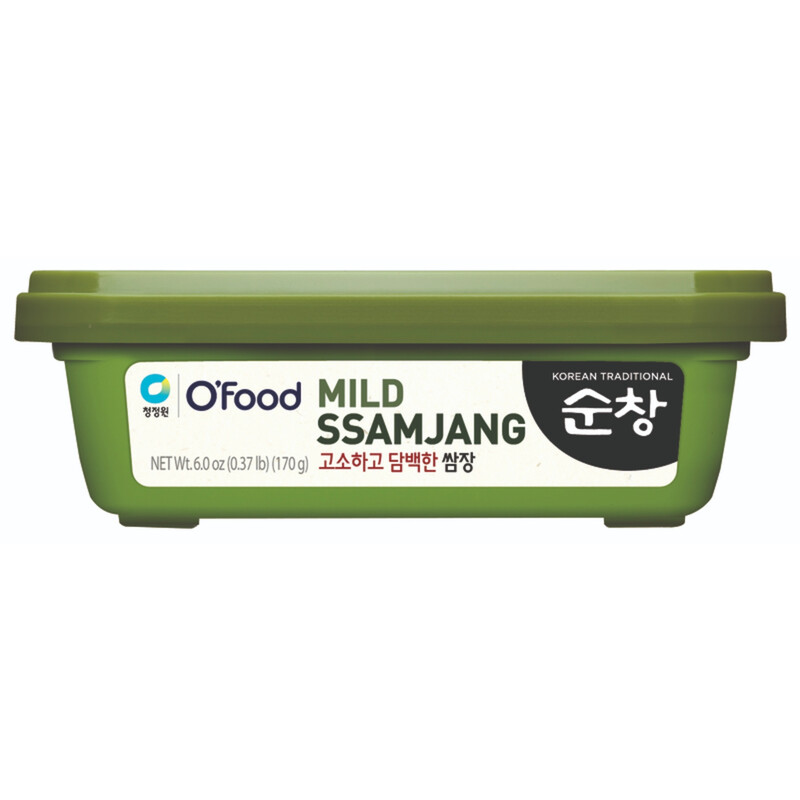 O'Food Mild Seasoned Soybean Paste (Ssamjang) 170g|Chung Jung One Korean Sauce