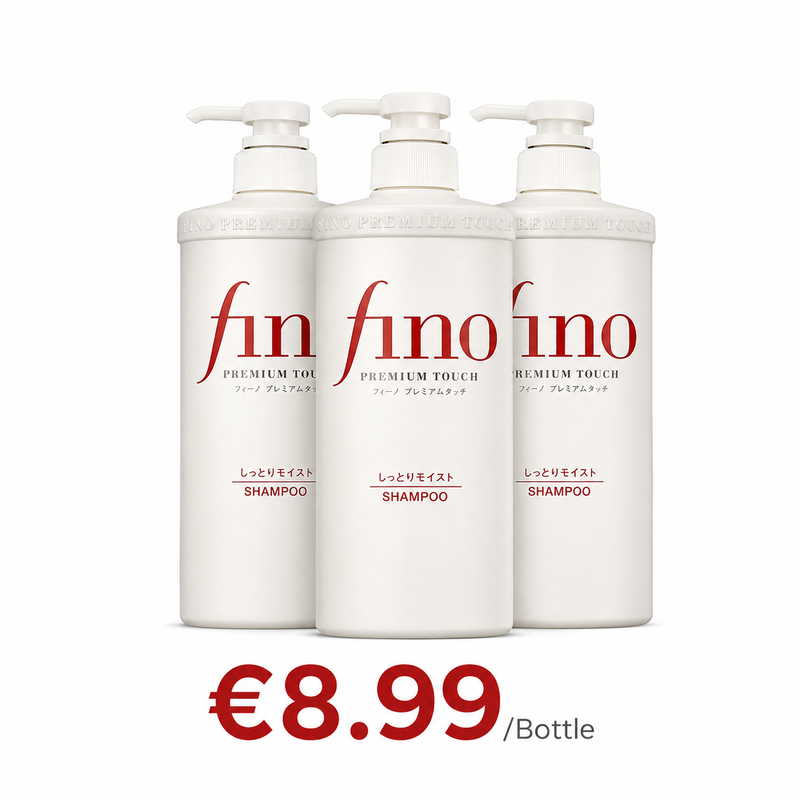 SHISEIDO fino Premium Touch Shampoo 550 ml x 3 Voordeelverpakking