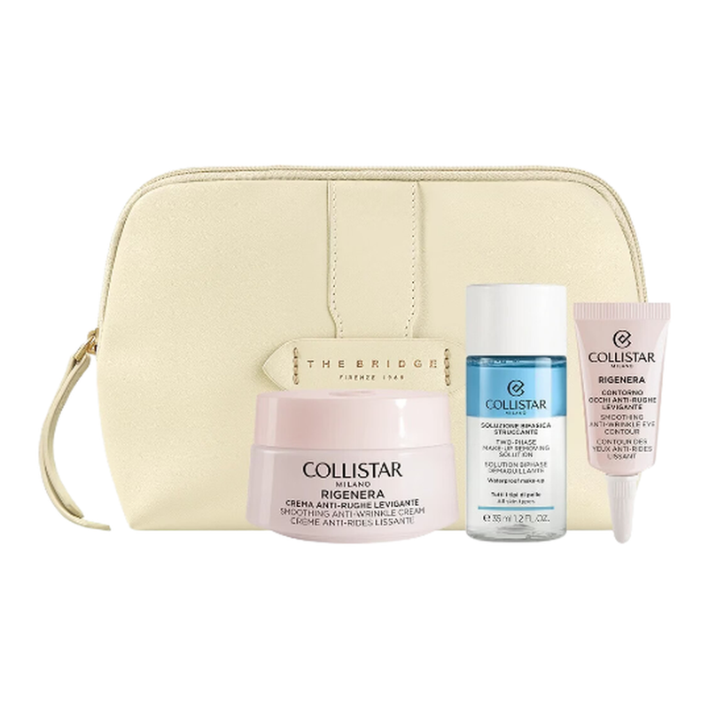 XMAS25 Gesichtsregen A-W Creme 50 ml + Mini Zwei-Phasen 35 ml + Mini Augenpflege 5 ml + Tasche