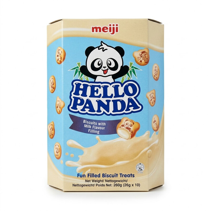 Hello Panda Koekjes met melkvulling XL 260 g