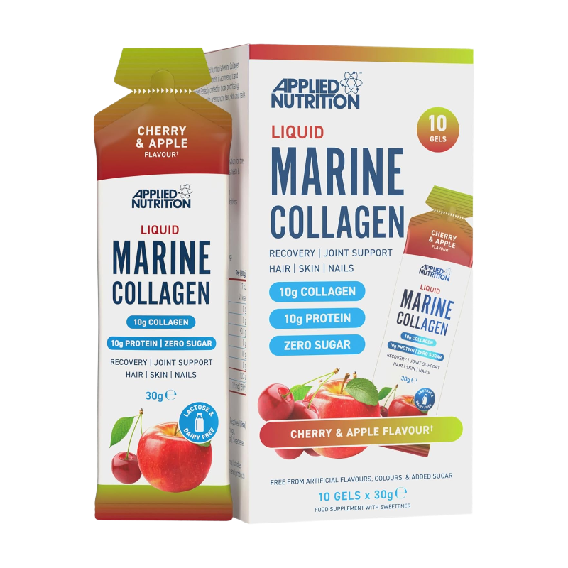Marine Collagen Liquid Cherry Apple - 10 x 30 g