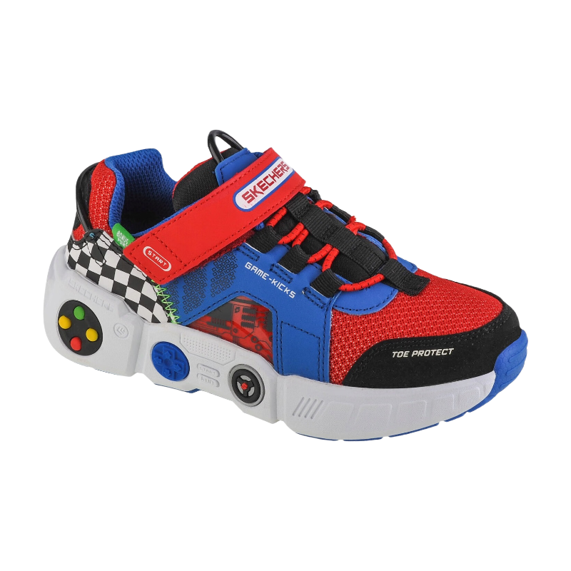Baskets basses enfant Skechers Gametronix