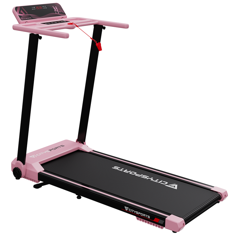 WP9 Folding Treadmill with Incline Pink