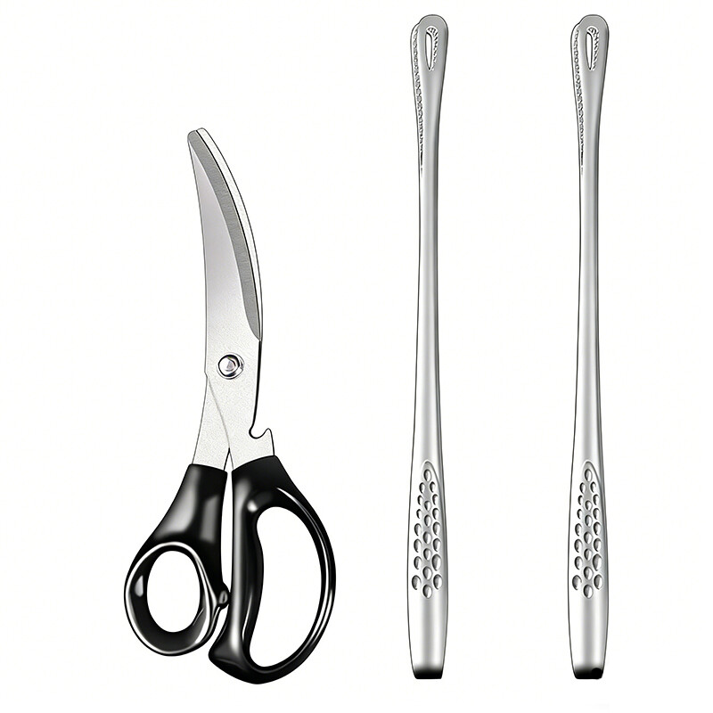 BJ 3-Piece Barbecue Tongs Set