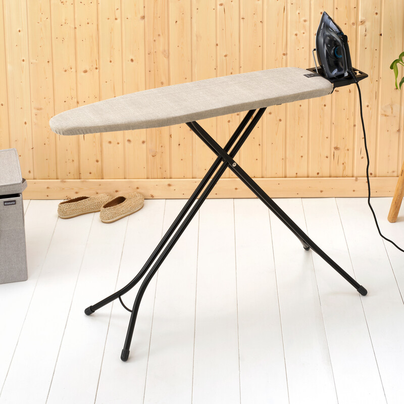 Brabantia Silver Ironing Board A, Steam Iron Rest