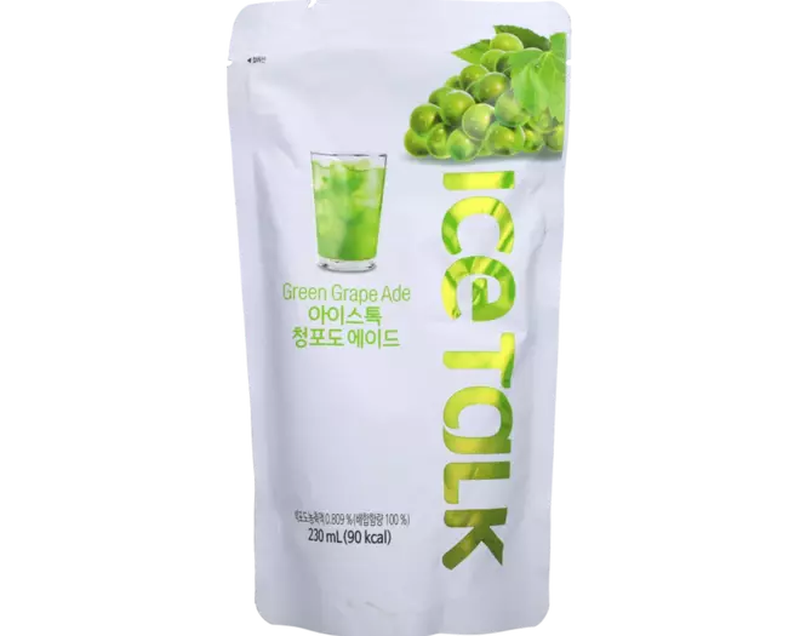 Ice Talk Green Grape Ade - 230 ml