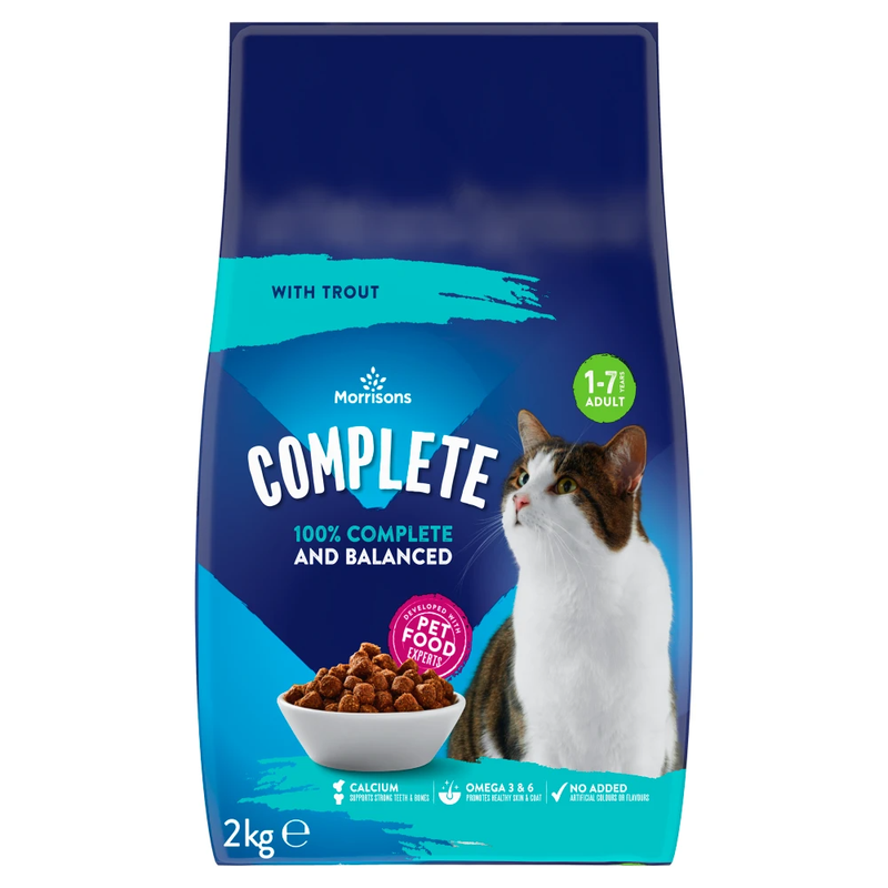 Complete Trout Dry Cat Food 2kg