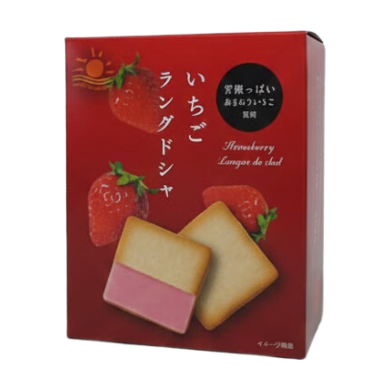 NIKKO Foods Erdbeer-Langue-de-Chat 45 g