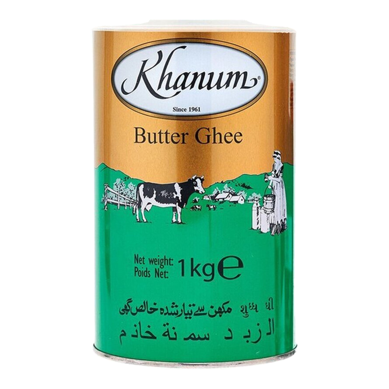 Khanum Butter Ghee 1kg Dose
