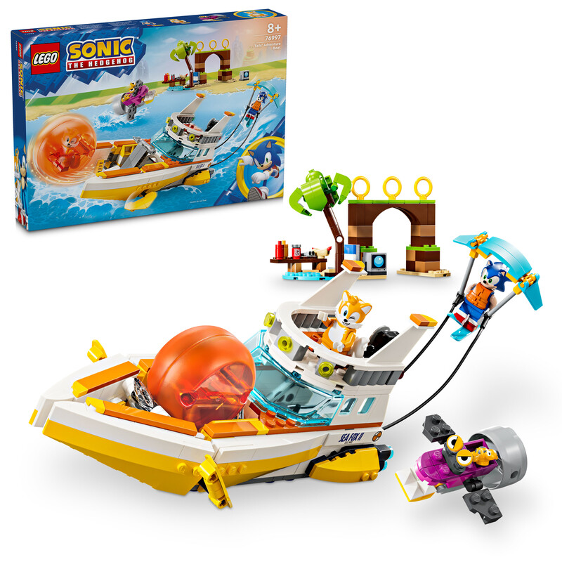 Lego 76997 Sonic Tails Abenteuerboot